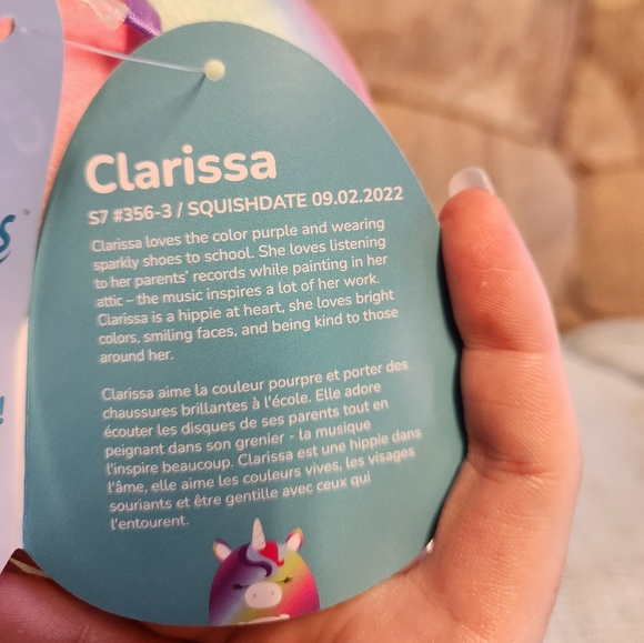 Squishmallow Clarissa - Picture 4 of 5